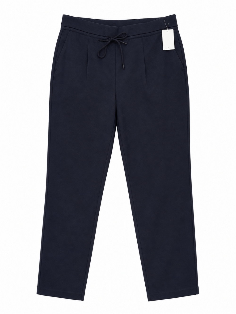 Northern Reflections Navy Pull-On Pants L Petite Stretch Career Casual